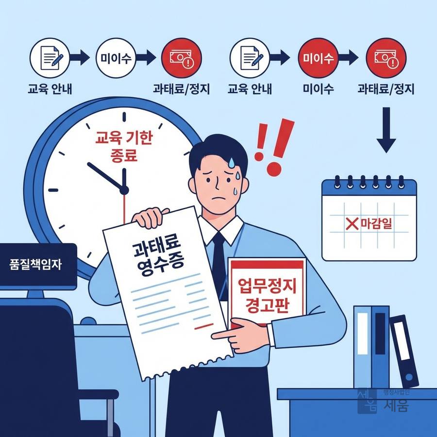 품질책임자 지정 및 관리, 절차는 어떻게 되나요?