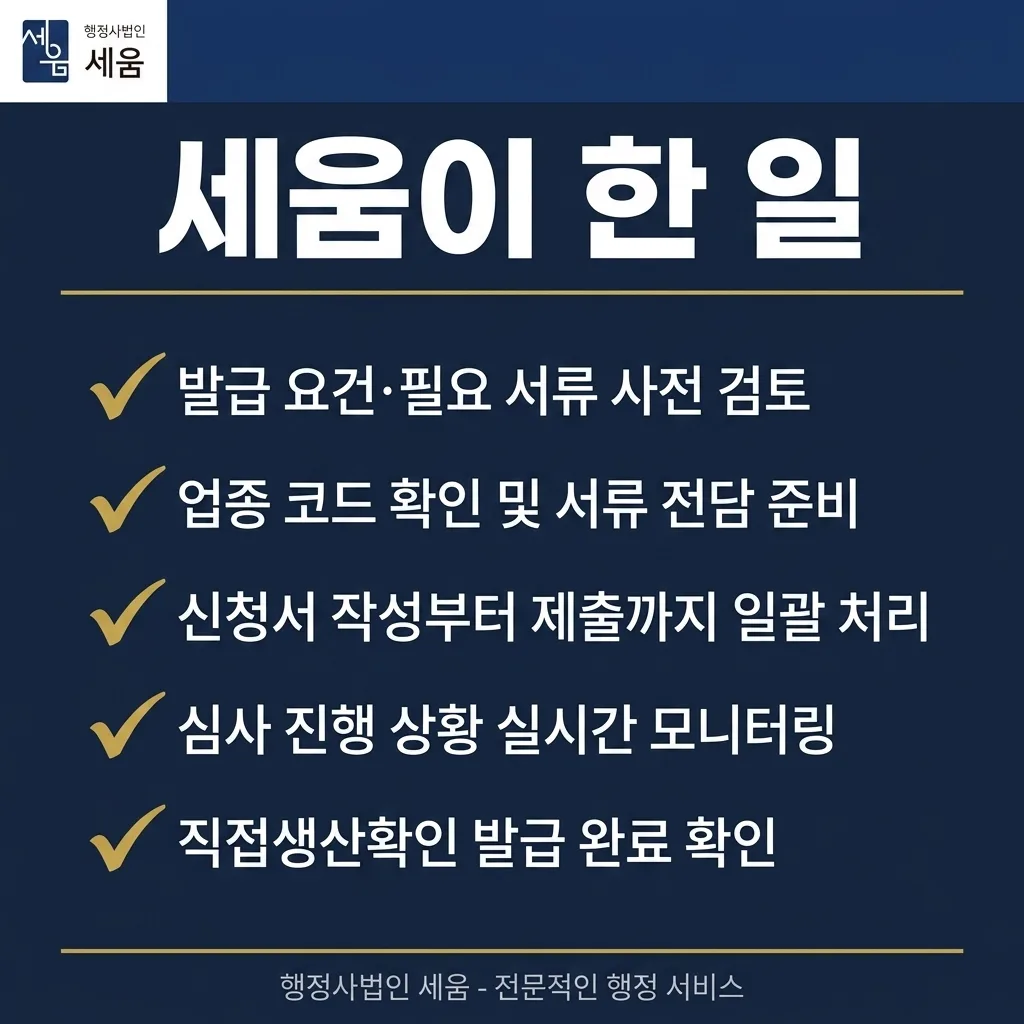 처음 하는 동영상 직접생산확인 등록, 4주 만에 완료한 케이스 — 카드 3