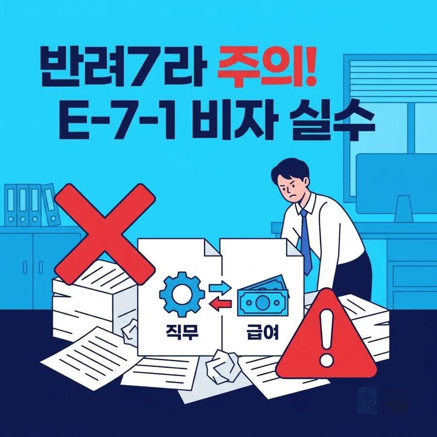주의사항, 이런 실수로 반려됩니다