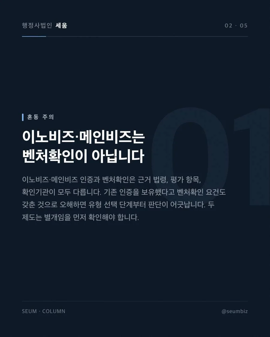 유형 선택의 함정 — 잘못된 판단이 부르는 시행착오